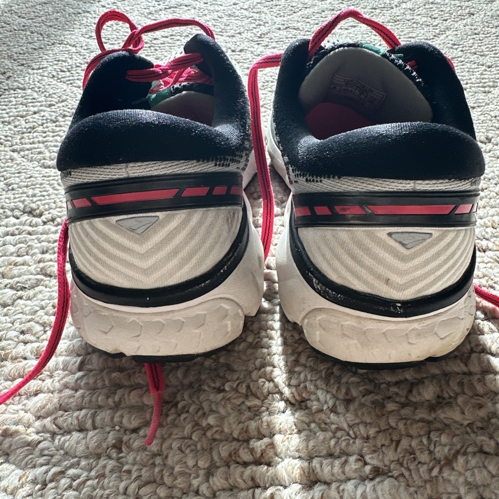 Brooks Ghost 11 Womens Size 9 Gray Black Pink Athletic Running Shoes Sneakers - Picture 7 of 7